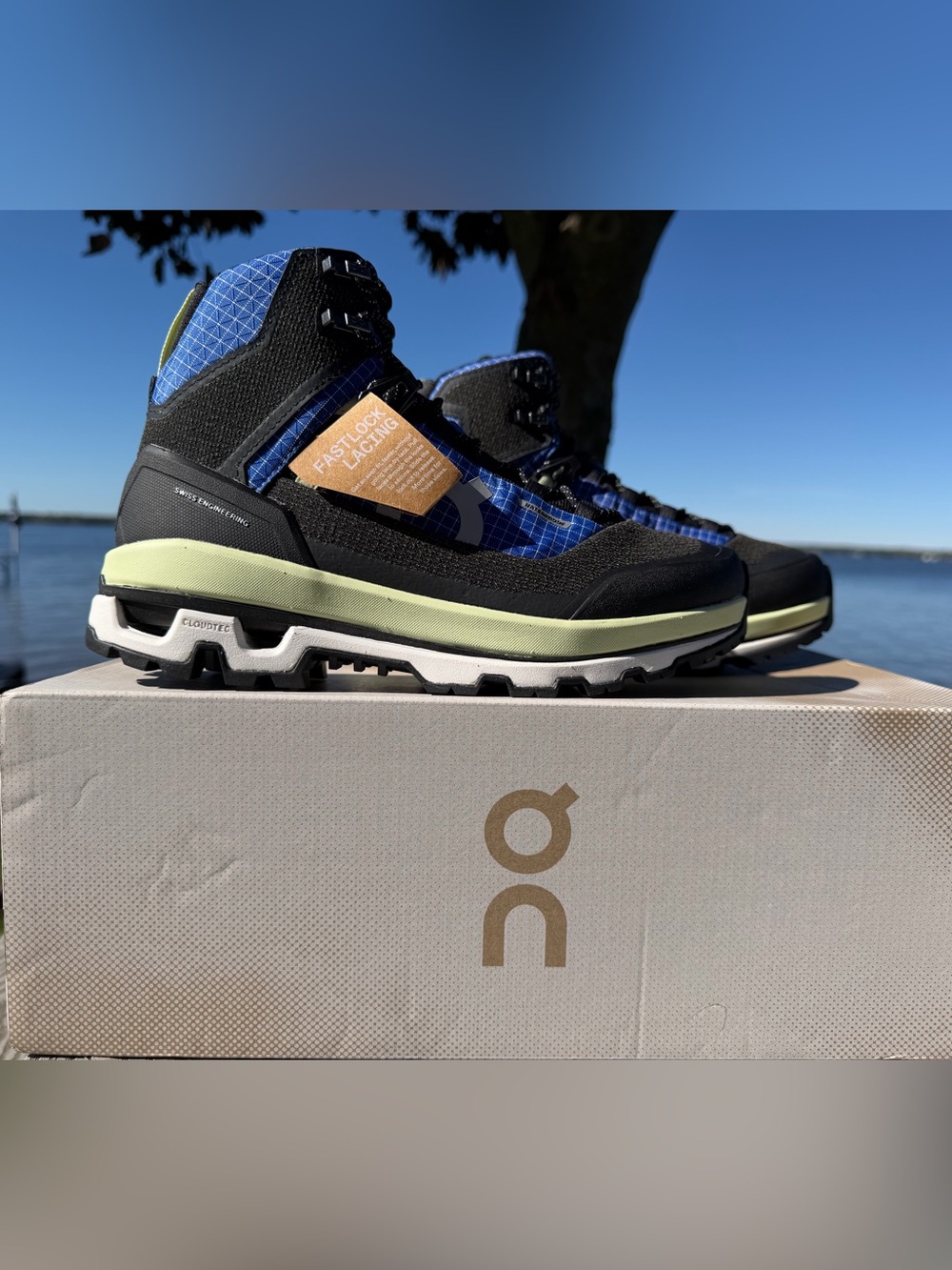 NEW - On Cloudalpine Waterproof Women's Lace-Up Hiking Boot